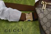 Gucci Interlocking G Supreme Canvas Belt Bag Brown 23x12x2.5cm - 3