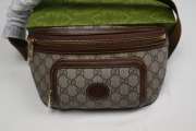 Gucci Interlocking G Supreme Canvas Belt Bag Brown 23x12x2.5cm - 1