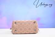 Louis Vuitton Hina Leather Handbag In Pink 23x19.5x12.5cm - 3