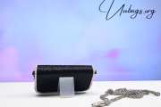 Valentino Loco VLOGO Sequin Black Bag 20x11x5cm - 2