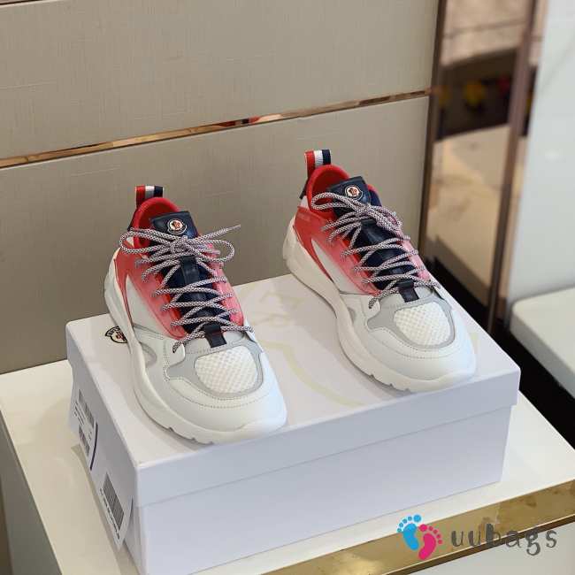 Moncler Anakin Sneakers In Red - 1