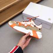  Moncler Compassor Trainers In Orange Sneakers - 6