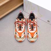  Moncler Compassor Trainers In Orange Sneakers - 5