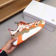  Moncler Compassor Trainers In Orange Sneakers - 4