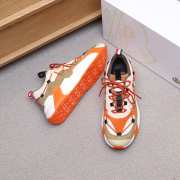  Moncler Compassor Trainers In Orange Sneakers - 3