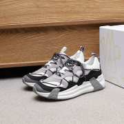 Moncler Compassor Trainers In Gray Sneakers - 1