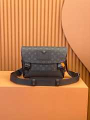 Uubags | Louis Vuitton Messenger Voyager Monogram Eclipse PM Black - 1