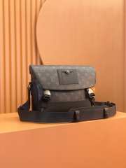 Uubags | Louis Vuitton Messenger Voyager Monogram Eclipse PM Black - 2