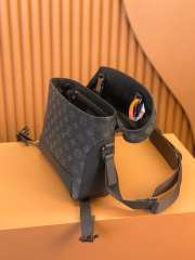 Uubags | Louis Vuitton Messenger Voyager Monogram Eclipse PM Black - 6