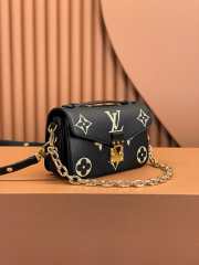 LV M46596 Pochette Metis East West In Black 21.5x13x6.5cm - 6