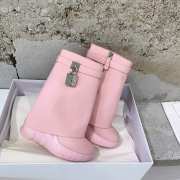 Givenchy Shark lock boots in pink - 2