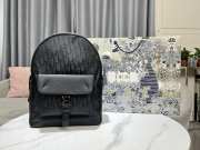 Dior Explorer Backpack In Black 30x42x14.5cm - 1