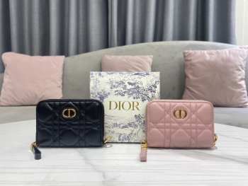 Dior Caro Wallet 12x8.5cm