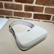 Gucci Aphrodite shoulder bag in white 21x12x4cm - 4