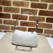 Gucci Aphrodite shoulder bag in white 21x12x4cm - 5