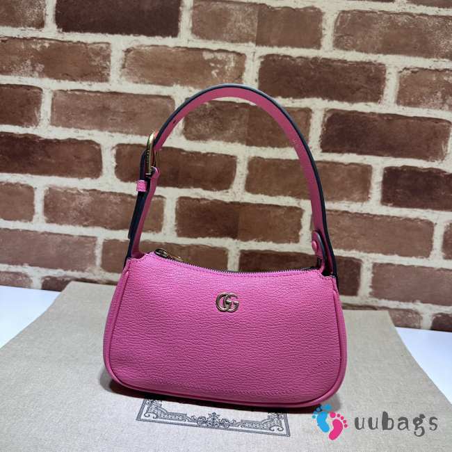 Gucci Aphrodite shoulder bag in pink 21x12x4cm - 1