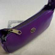 Gucci Aphrodite shoulder bag in purple 21x12x4cm - 2