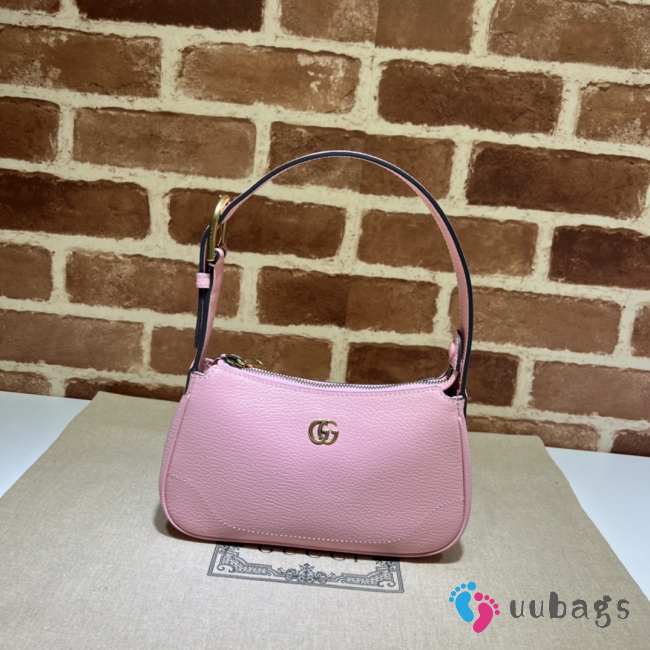 Gucci Aphrodite shoulder bag in light pink 21x12x4cm - 1