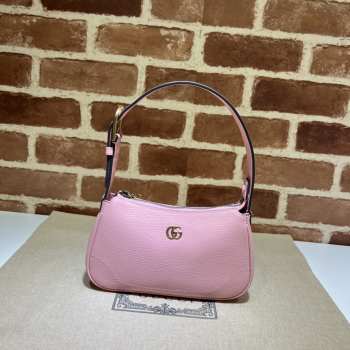 Gucci Aphrodite shoulder bag in light pink 21x12x4cm