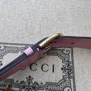 Gucci Aphrodite shoulder bag in light pink 21x12x4cm - 4