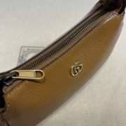 Gucci Aphrodite shoulder bag in brown 21x12x4cm - 5