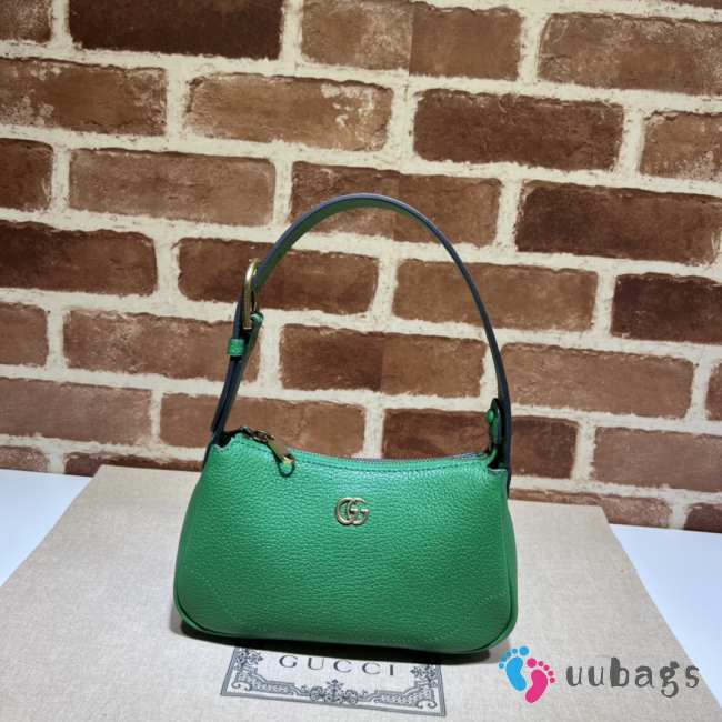 Gucci Aphrodite shoulder bag in green 21x12x4cm - 1