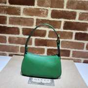 Gucci Aphrodite shoulder bag in green 21x12x4cm - 5