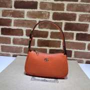 Gucci Aphrodite shoulder bag in orange 21x12x4cm - 1