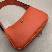 Gucci Aphrodite shoulder bag in orange 21x12x4cm - 2