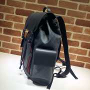  Gucci Soft GG Supreme Backpack In Black 34x42x16cm - 4