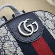 Gucci Ophidia GG small backpack in blue 22x29x15cm - 3