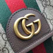 Gucci Ophidia brown GG Supreme canvas backpack - 4