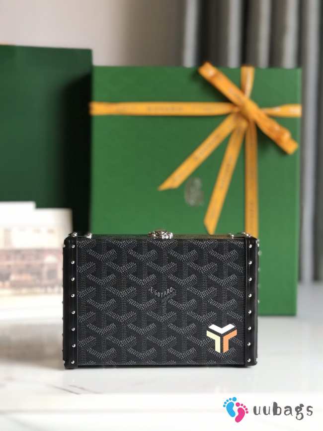 Goyard Goyardine Minaudiere Trunk Bag 01 17x11.5x5.5cm - 1