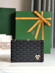 Goyard Goyardine Minaudiere Trunk Bag 01 17x11.5x5.5cm - 1