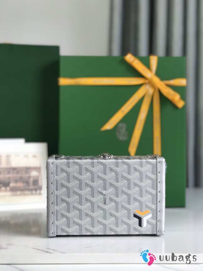 Goyard Goyardine Minaudiere Trunk Bag 02 17x11.5x5.5cm - 1