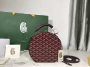 Goyard Goyardine Alto Round Box Bag 02 18x16.5x7cm - 1