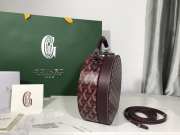 Goyard Goyardine Alto Round Box Bag 02 18x16.5x7cm - 5