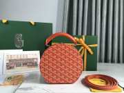 Goyard Goyardine Alto Round Box Bag 03 18x16.5x7cm - 1