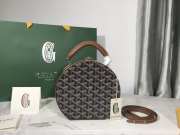 Goyard Goyardine Alto Round Box Bag 04 18x16.5x7cm - 1