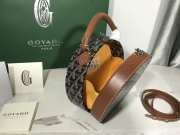 Goyard Goyardine Alto Round Box Bag 04 18x16.5x7cm - 4