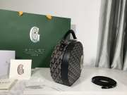 Goyard Goyardine Alto Round Box Bag 06 18x16.5x7cm - 4