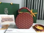 Goyard Goyardine Alto Round Box Bag 07 18x16.5x7cm - 1