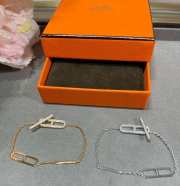 Hermes Pig Nose Farandole Diamond Bracelet - 5