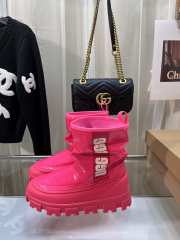 UGG Classic Brellah Mini Boot In Pink - 1