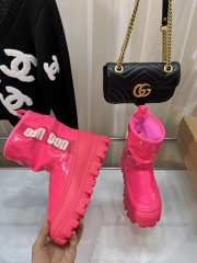 UGG Classic Brellah Mini Boot In Pink - 4