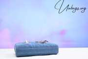 Dior Lady D-joy Medium Blue Cannage Denim Bag 26x13.5x5xcm - 6