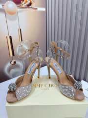 Jimmy Choo Sacora Crystal Embellished High Heel Sandals - 2