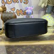 Louis Vuitton black handbag 21.5x15.5x6cm - 5