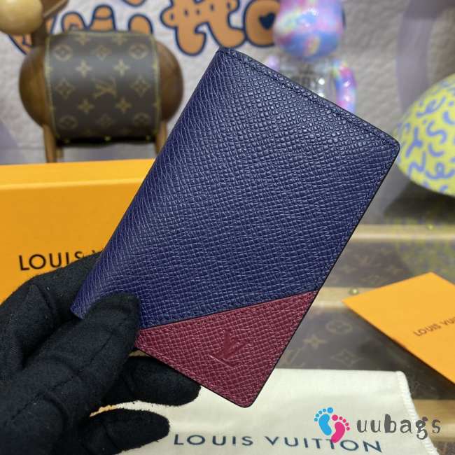 Louis Vuitton Multiple Taiga 7.5x11.1x1cm - 1