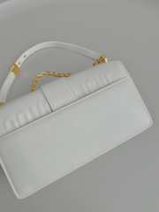 Dior 30 Montaigne East-West Bag Latte Calfskin 21.5x12x6cm - 4